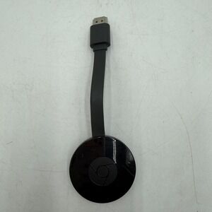 Google Chromecast Model NC2-6A5 HDMI Black 2nd Device Only